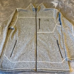 The North Face Size XL Jacket Men Fleece Long Sleeve Full Zip Sweater